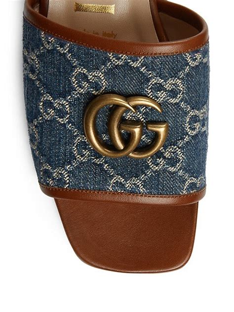 saks gucci denim.